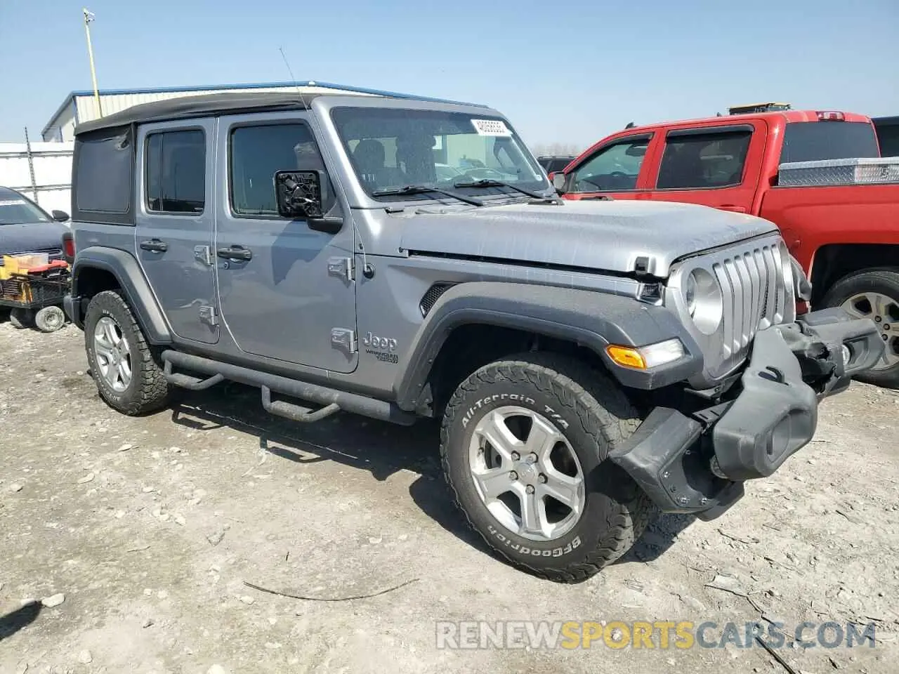 4 fotografías del automóvil dañado 1C4HJXDG0KW609203 JEEP WRANGLER 2019