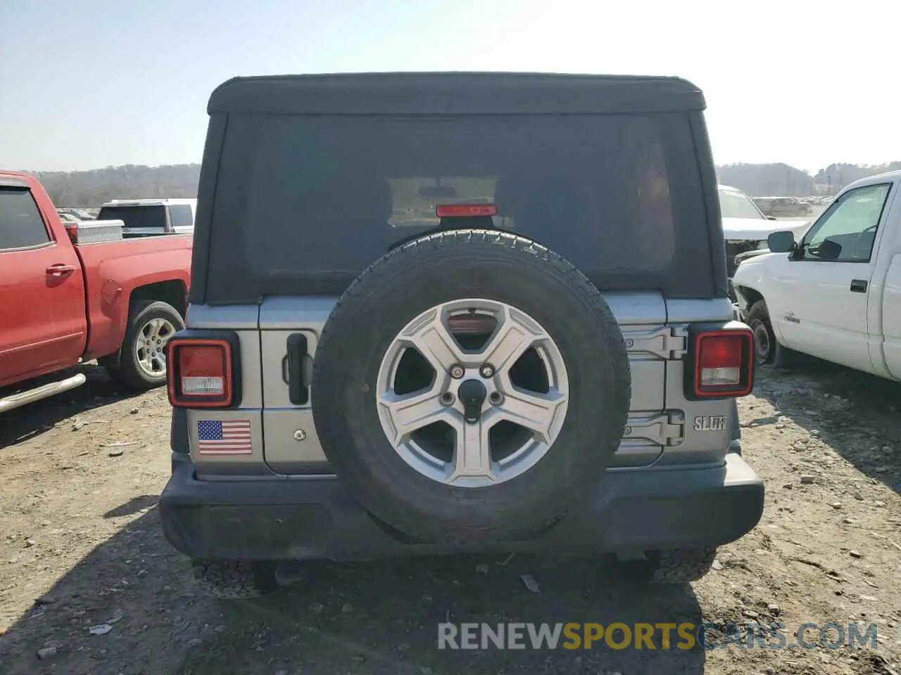 6 fotografías del automóvil dañado 1C4HJXDG0KW609203 JEEP WRANGLER 2019