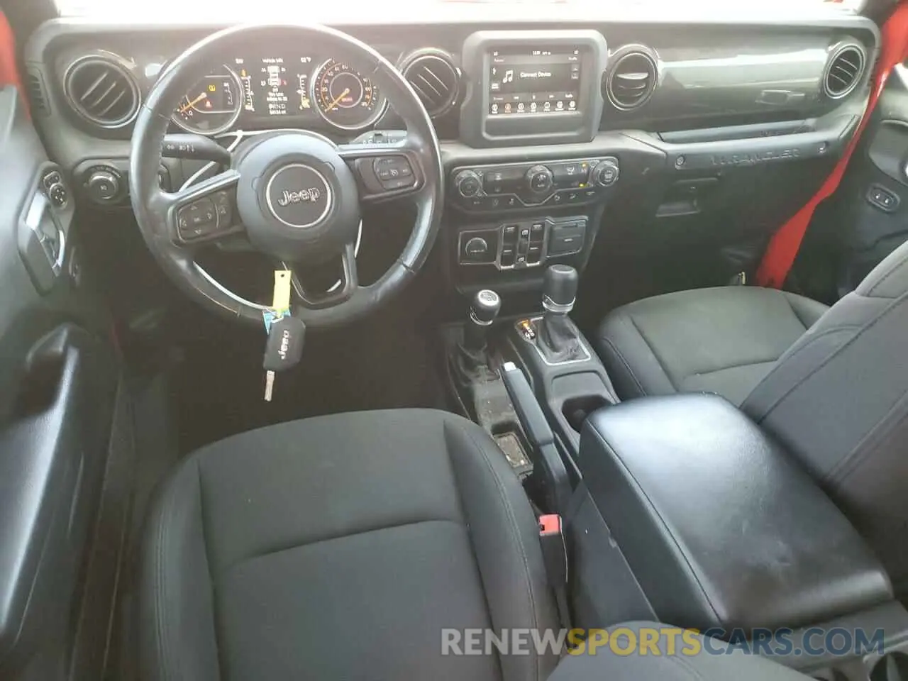 8 fotografías del automóvil dañado 1C4HJXDG0KW650818 JEEP WRANGLER 2019