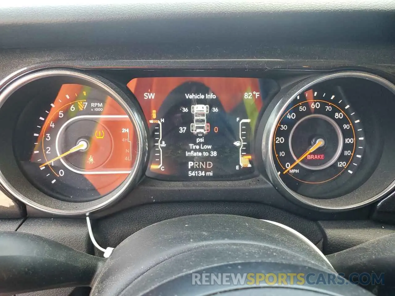9 fotografías del automóvil dañado 1C4HJXDG0KW650818 JEEP WRANGLER 2019