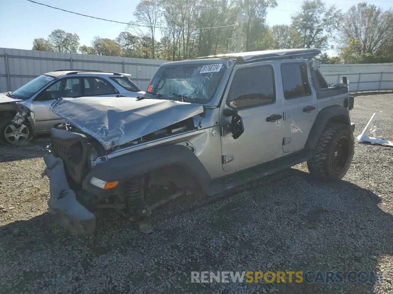 1 fotografías del automóvil dañado 1C4HJXDG2KW526792 JEEP WRANGLER 2019