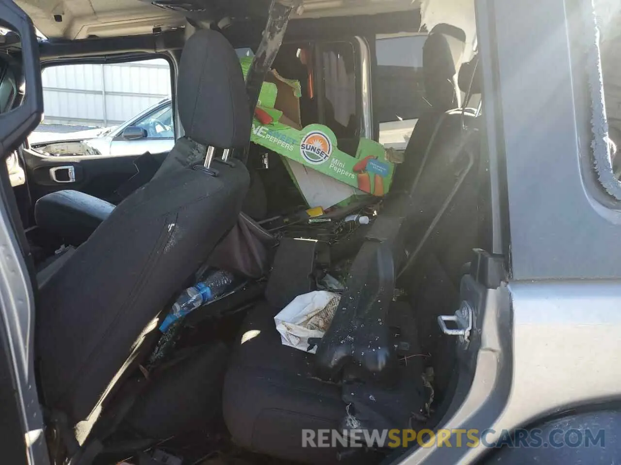 10 fotografías del automóvil dañado 1C4HJXDG2KW526792 JEEP WRANGLER 2019