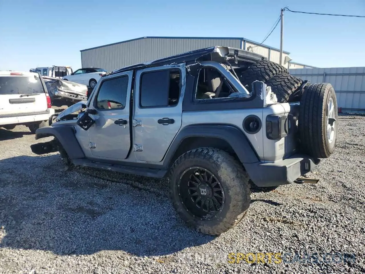 2 fotografías del automóvil dañado 1C4HJXDG2KW526792 JEEP WRANGLER 2019