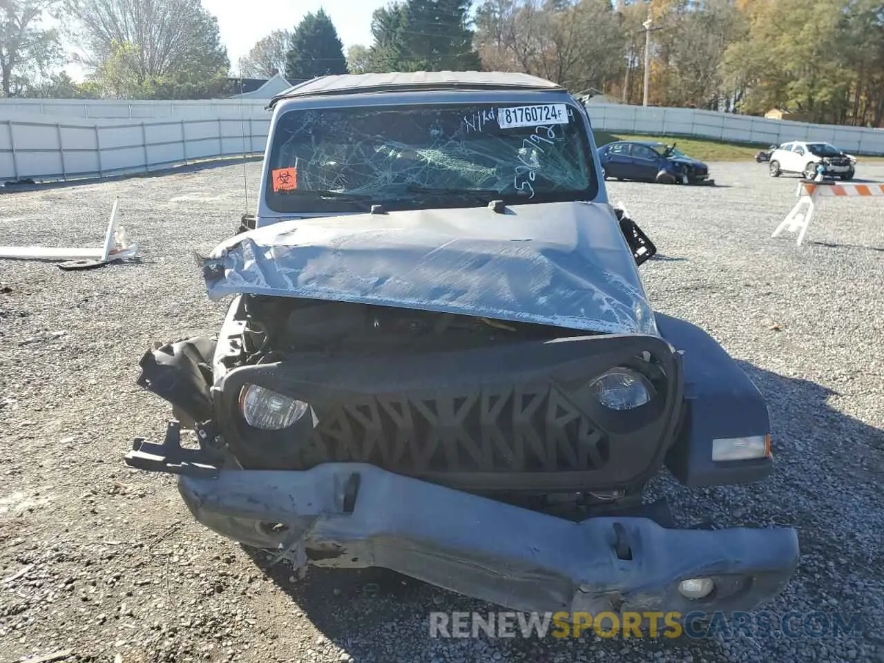 5 fotografías del automóvil dañado 1C4HJXDG2KW526792 JEEP WRANGLER 2019