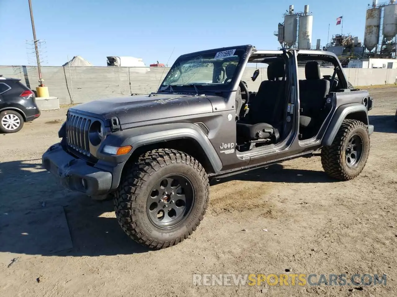 1 fotografías del automóvil dañado 1C4HJXDG2KW552597 JEEP WRANGLER 2019