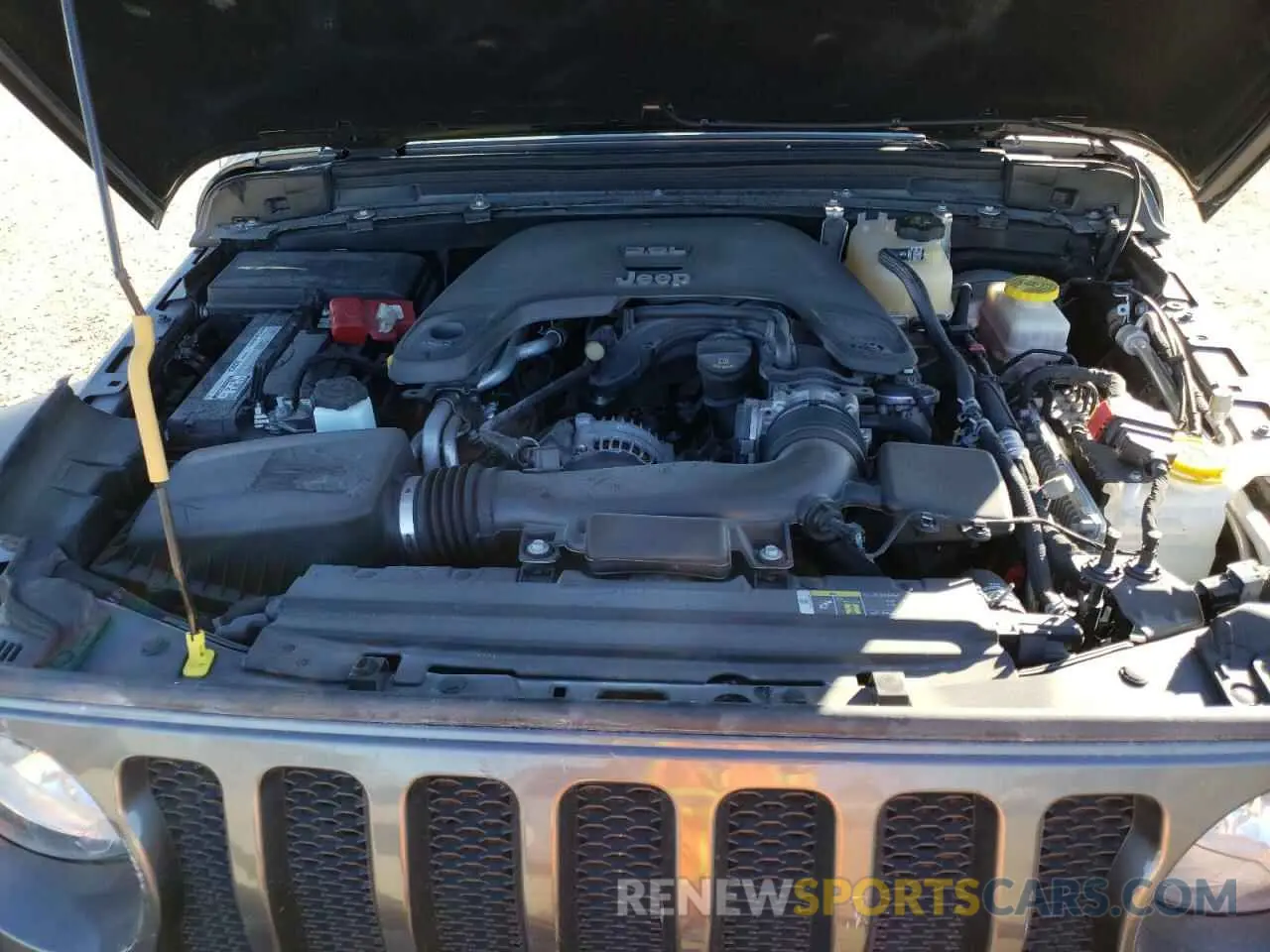 11 fotografías del automóvil dañado 1C4HJXDG2KW552597 JEEP WRANGLER 2019
