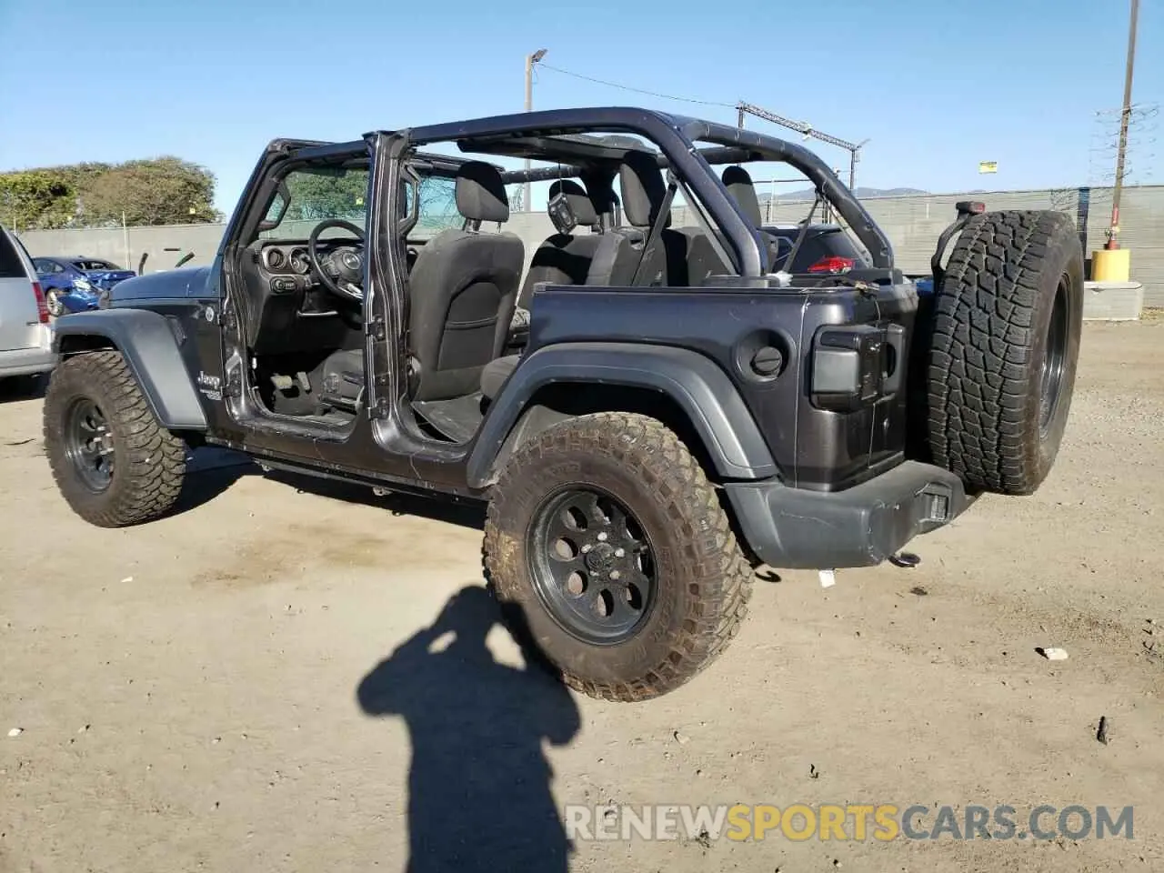 2 fotografías del automóvil dañado 1C4HJXDG2KW552597 JEEP WRANGLER 2019