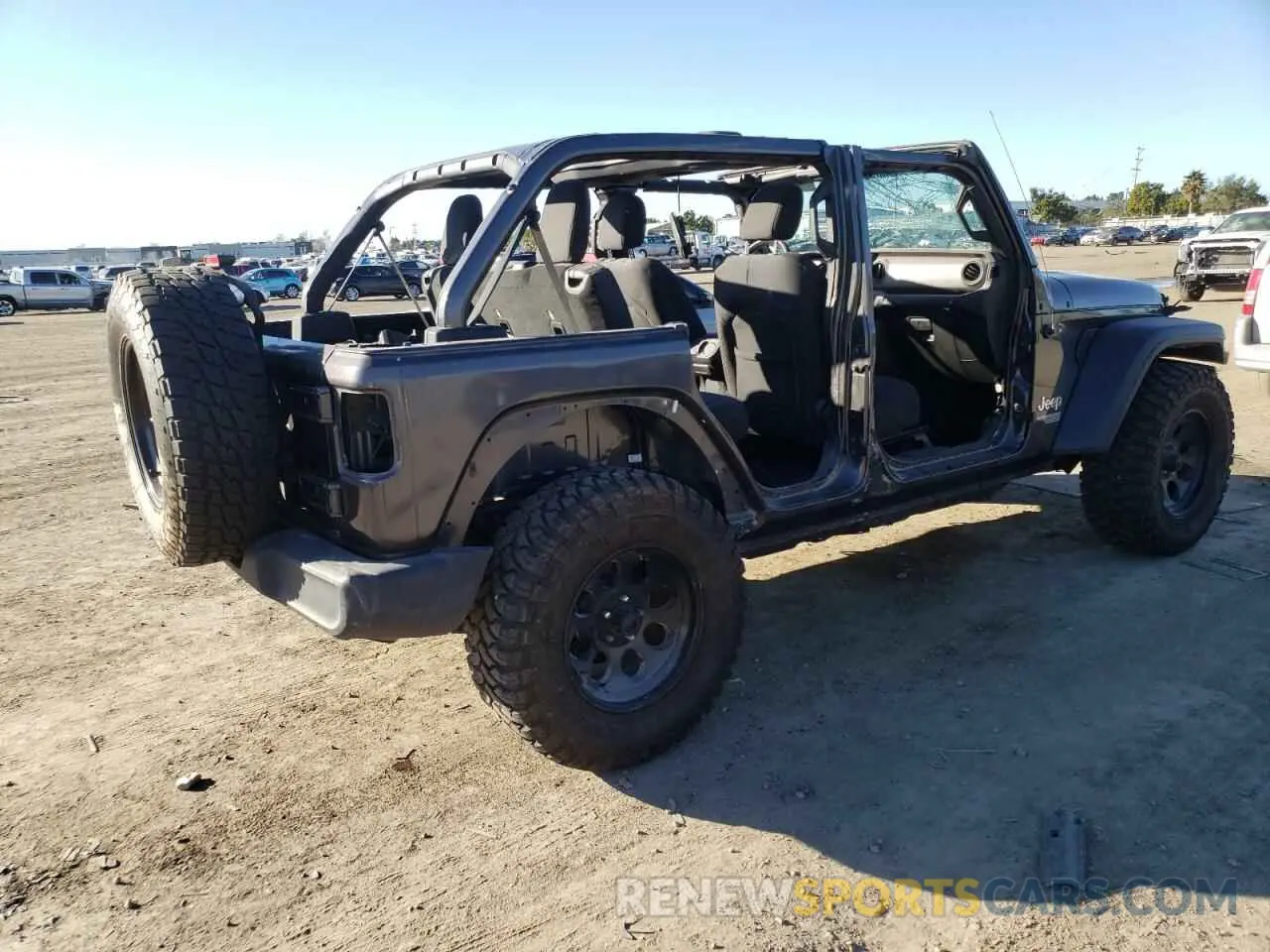 3 fotografías del automóvil dañado 1C4HJXDG2KW552597 JEEP WRANGLER 2019