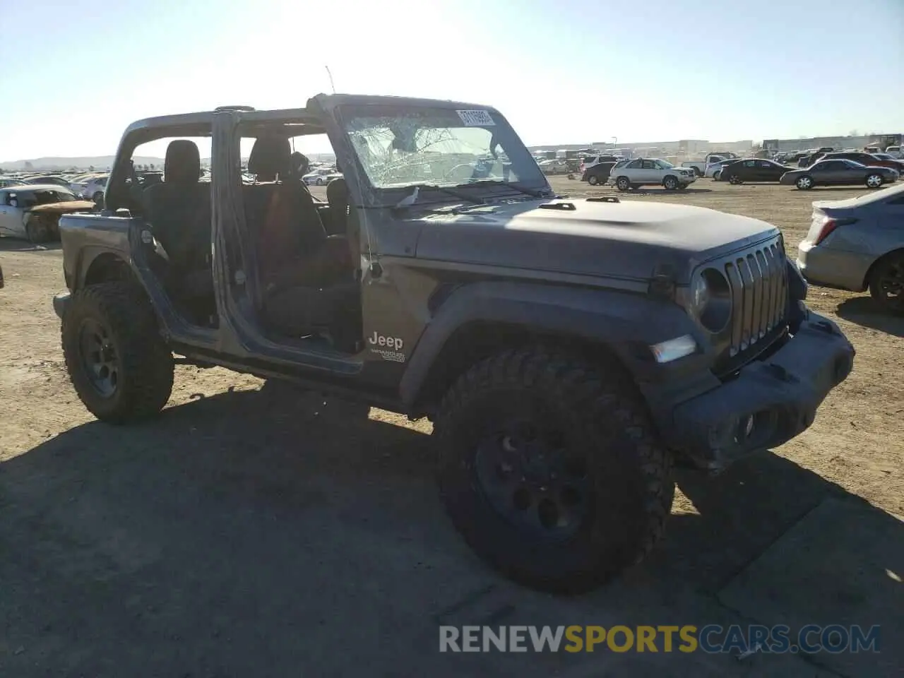 4 fotografías del automóvil dañado 1C4HJXDG2KW552597 JEEP WRANGLER 2019