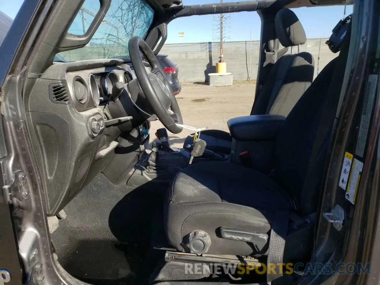 7 fotografías del automóvil dañado 1C4HJXDG2KW552597 JEEP WRANGLER 2019
