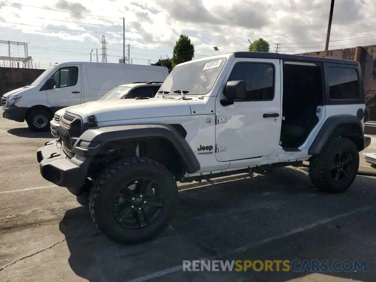 1 fotografías del automóvil dañado 1C4HJXDG2KW675235 JEEP WRANGLER 2019