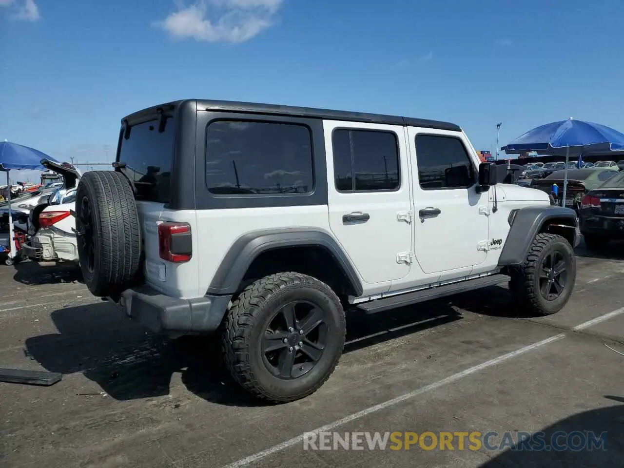 3 fotografías del automóvil dañado 1C4HJXDG2KW675235 JEEP WRANGLER 2019
