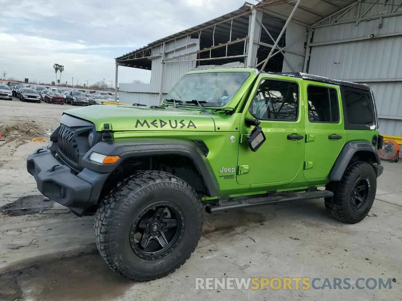 1 fotografías del automóvil dañado 1C4HJXDG4KW508021 JEEP WRANGLER 2019