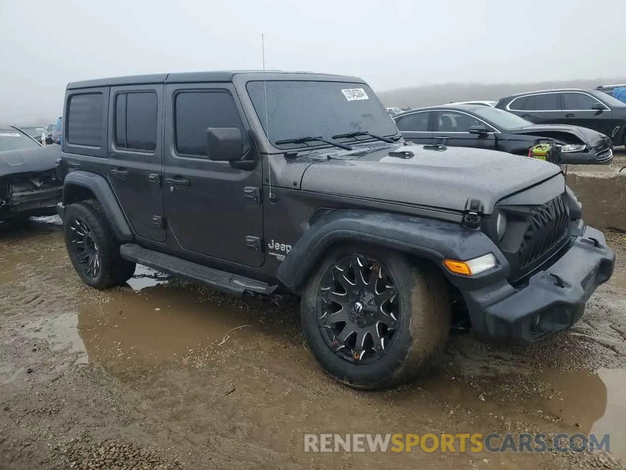 4 fotografías del automóvil dañado 1C4HJXDG5KW577591 JEEP WRANGLER 2019