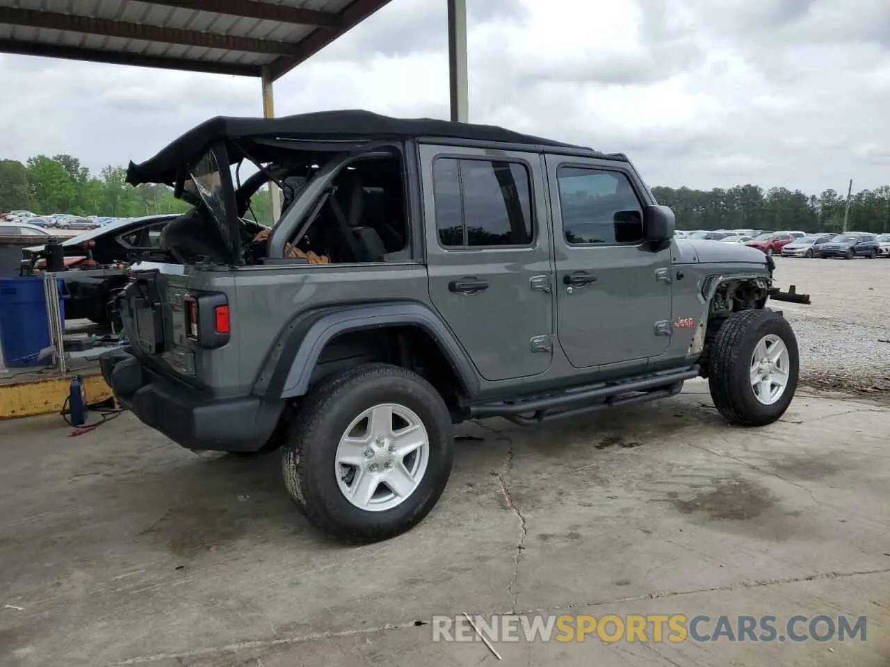 3 fotografías del automóvil dañado 1C4HJXDG6KW585358 JEEP WRANGLER 2019