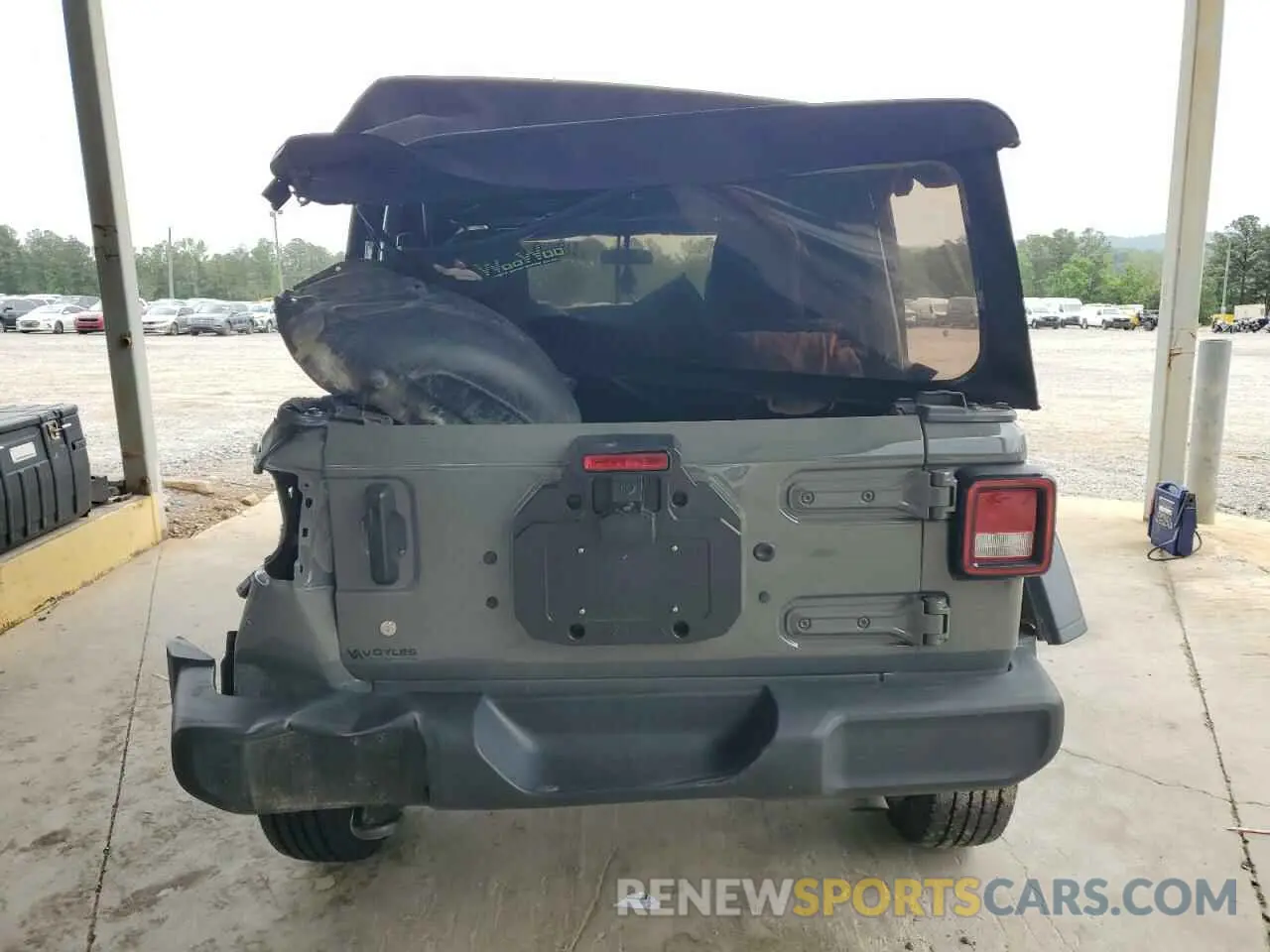 6 fotografías del automóvil dañado 1C4HJXDG6KW585358 JEEP WRANGLER 2019