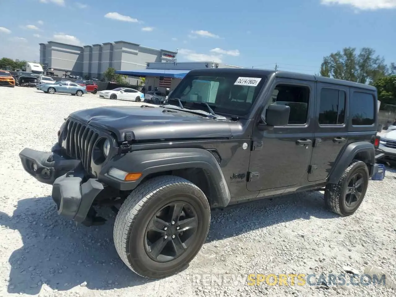 1 fotografías del automóvil dañado 1C4HJXDG6KW650404 JEEP WRANGLER 2019