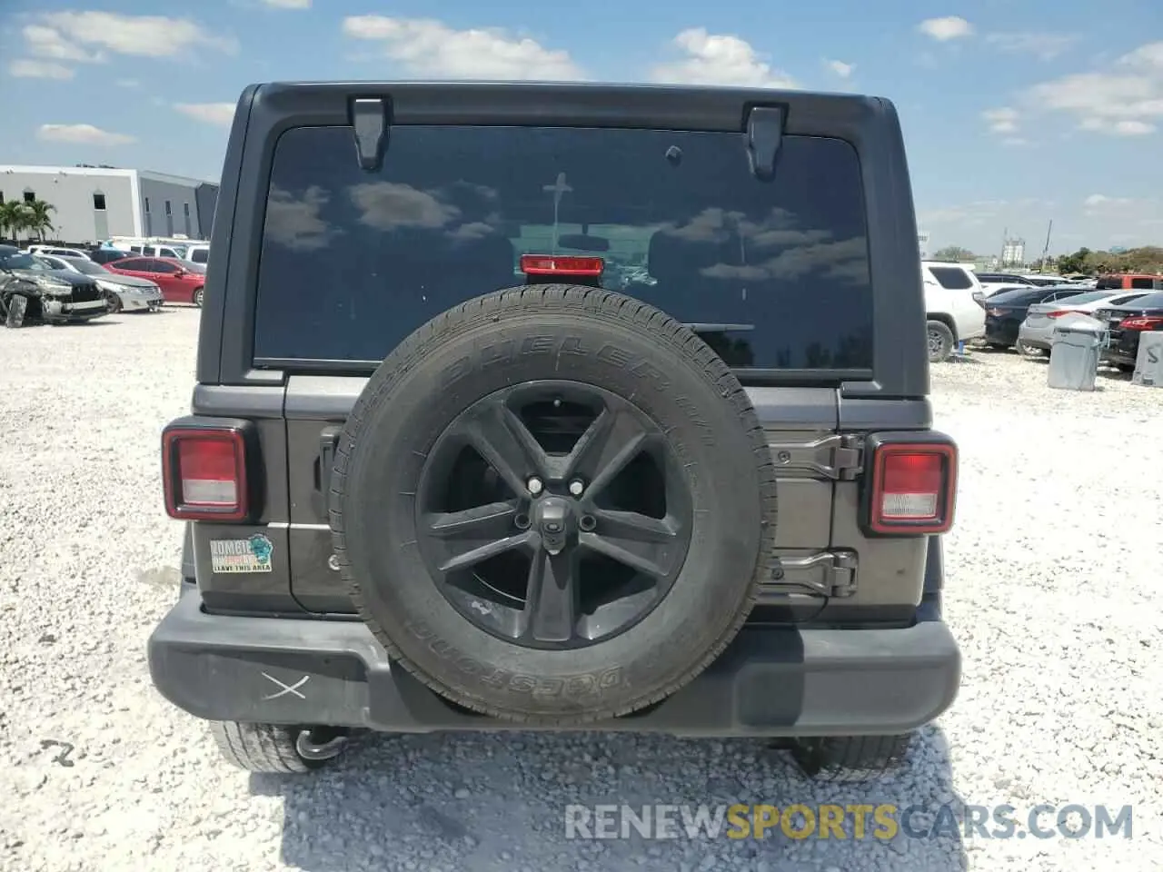 6 fotografías del automóvil dañado 1C4HJXDG6KW650404 JEEP WRANGLER 2019