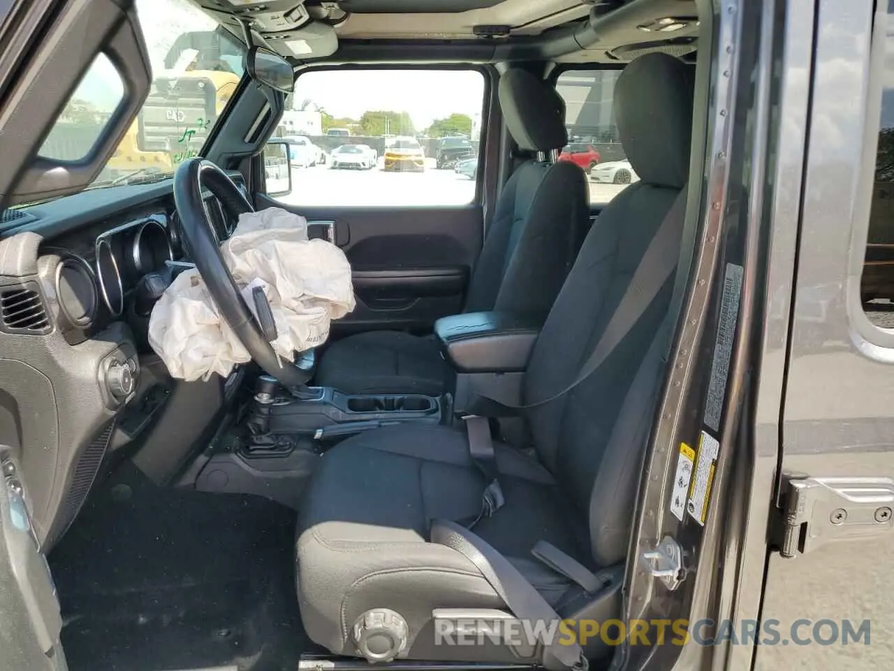 7 fotografías del automóvil dañado 1C4HJXDG6KW650404 JEEP WRANGLER 2019