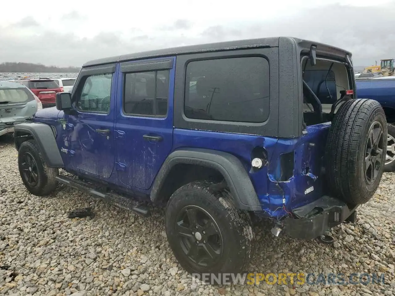 2 fotografías del automóvil dañado 1C4HJXDG7KW539215 JEEP WRANGLER 2019