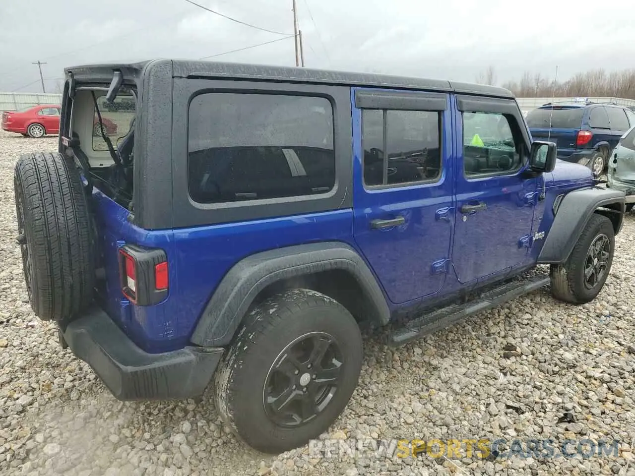 3 fotografías del automóvil dañado 1C4HJXDG7KW539215 JEEP WRANGLER 2019