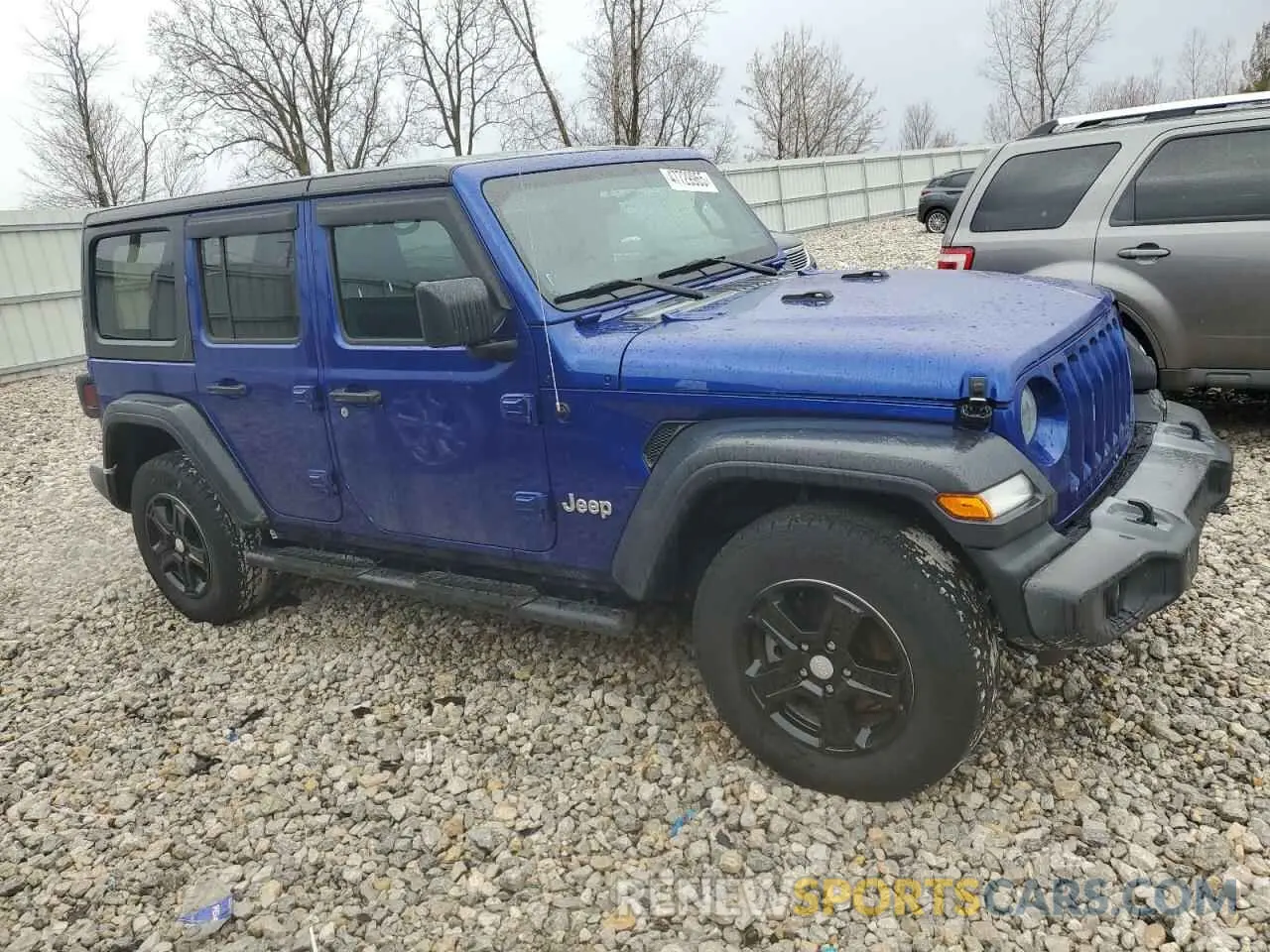 4 fotografías del automóvil dañado 1C4HJXDG7KW539215 JEEP WRANGLER 2019