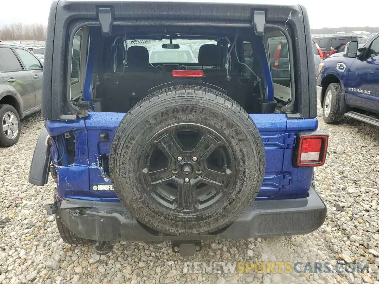 6 fotografías del automóvil dañado 1C4HJXDG7KW539215 JEEP WRANGLER 2019