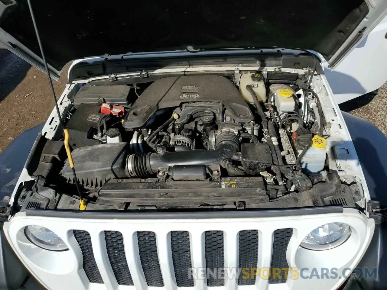11 fotografías del automóvil dañado 1C4HJXDG9KW556159 JEEP WRANGLER 2019
