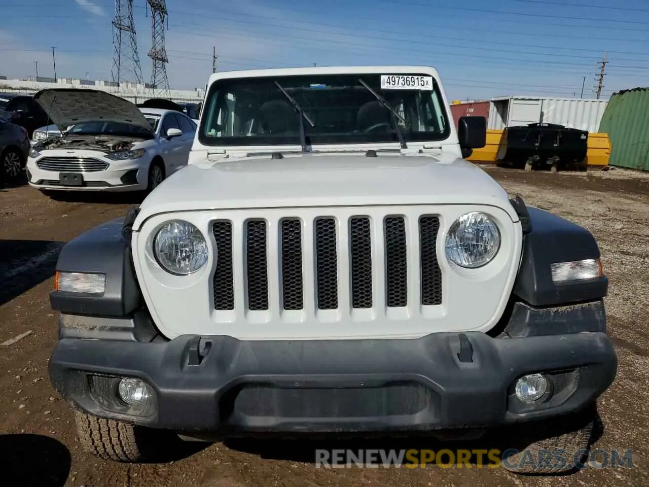 5 fotografías del automóvil dañado 1C4HJXDG9KW556159 JEEP WRANGLER 2019
