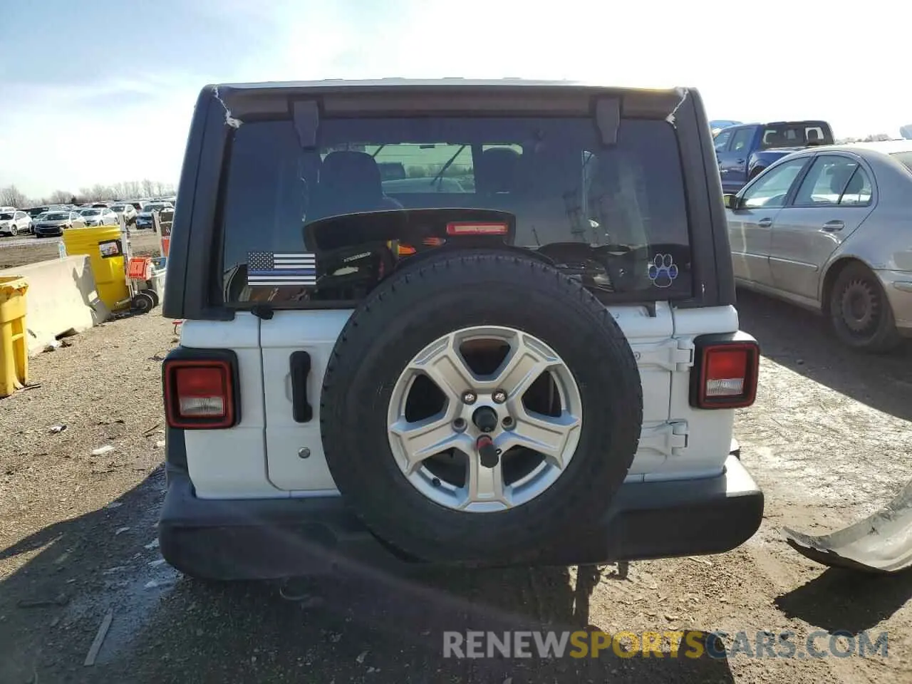 6 fotografías del automóvil dañado 1C4HJXDG9KW556159 JEEP WRANGLER 2019
