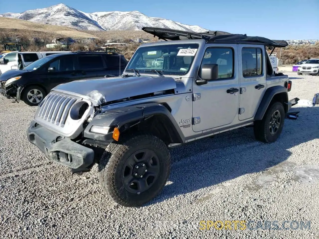 1 fotografías del automóvil dañado 1C4HJXDG9KW561720 JEEP WRANGLER 2019