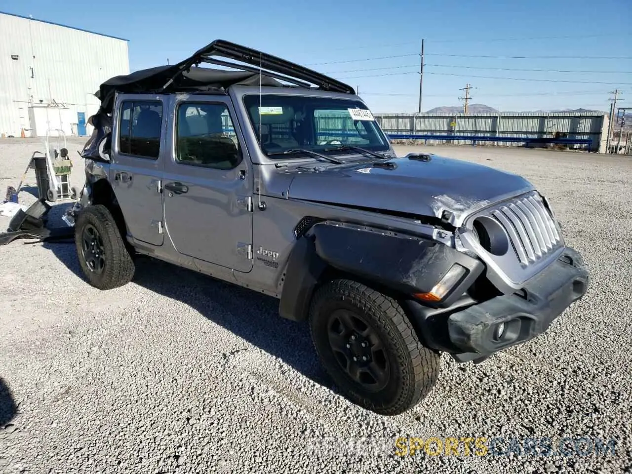 4 fotografías del automóvil dañado 1C4HJXDG9KW561720 JEEP WRANGLER 2019