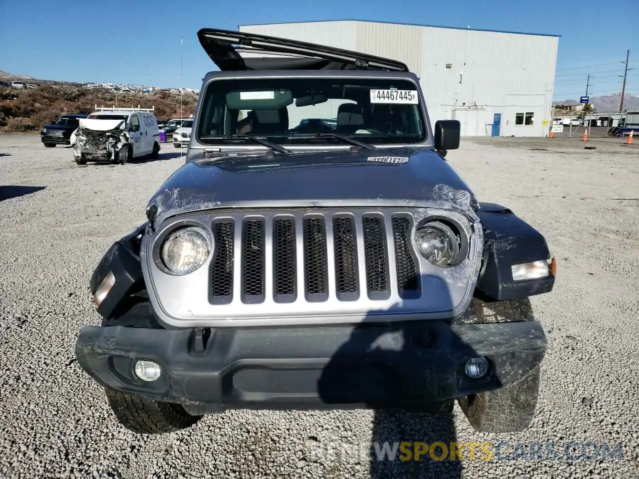 5 fotografías del automóvil dañado 1C4HJXDG9KW561720 JEEP WRANGLER 2019
