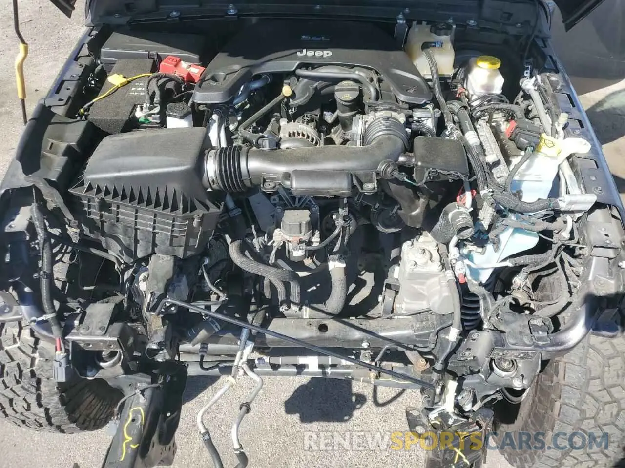 11 fotografías del automóvil dañado 1C4HJXDGXKW530346 JEEP WRANGLER 2019