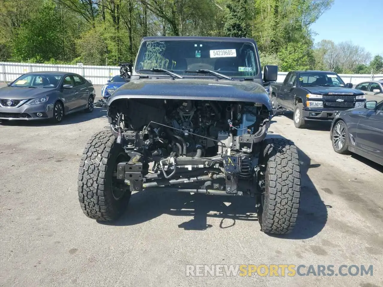 5 fotografías del automóvil dañado 1C4HJXDGXKW530346 JEEP WRANGLER 2019