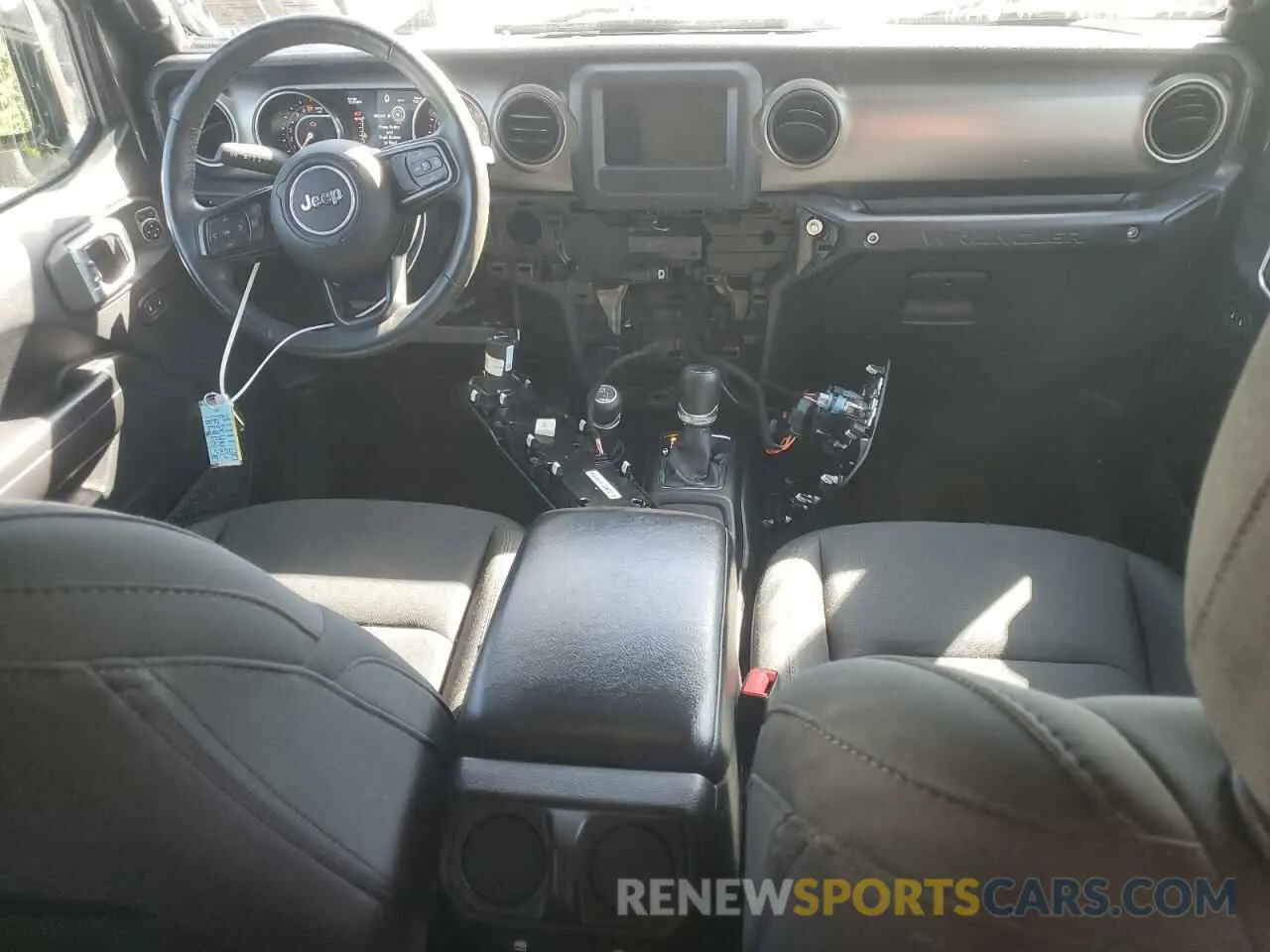 8 fotografías del automóvil dañado 1C4HJXDGXKW530346 JEEP WRANGLER 2019