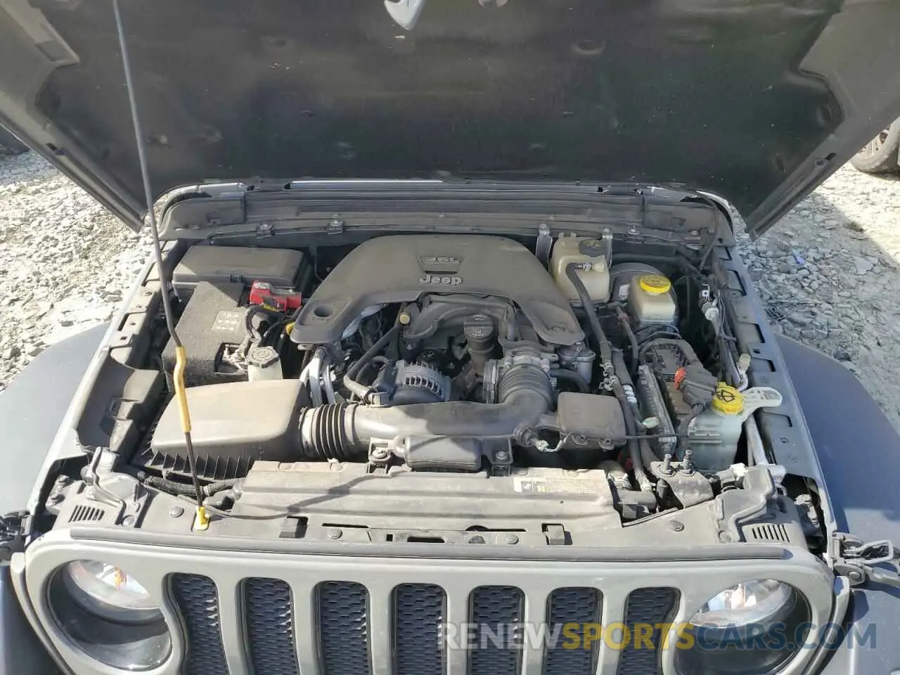 12 fotografías del automóvil dañado 1C4HJXDGXKW675242 JEEP WRANGLER 2019
