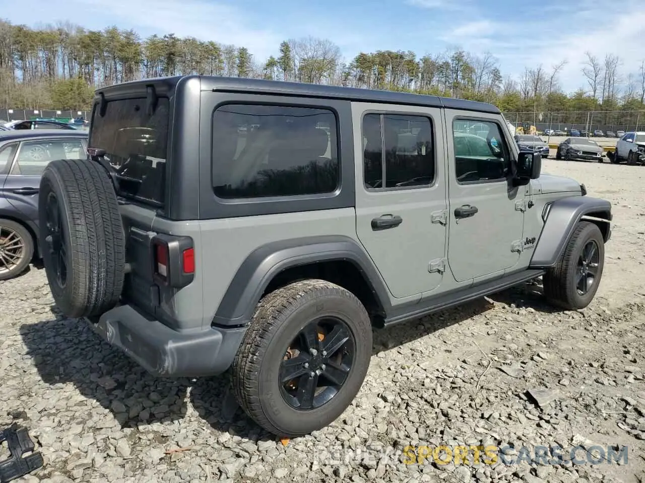3 fotografías del automóvil dañado 1C4HJXDGXKW675242 JEEP WRANGLER 2019