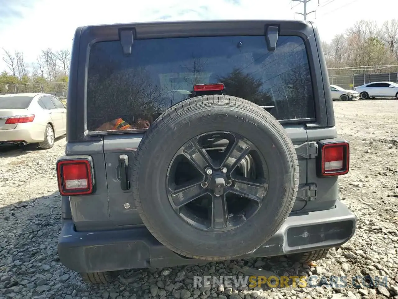 6 fotografías del automóvil dañado 1C4HJXDGXKW675242 JEEP WRANGLER 2019