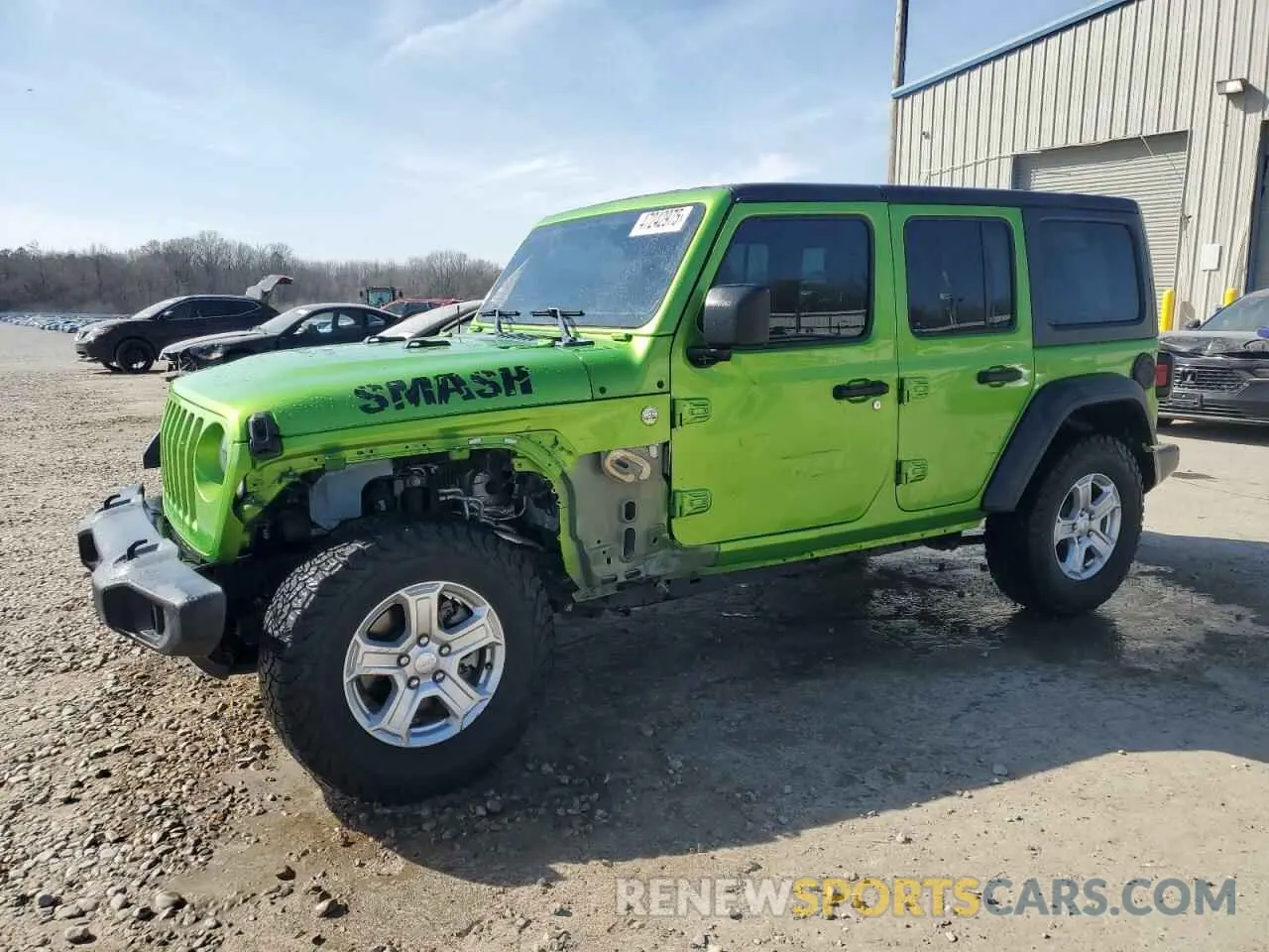 1 fotografías del automóvil dañado 1C4HJXDN3KW630934 JEEP WRANGLER 2019