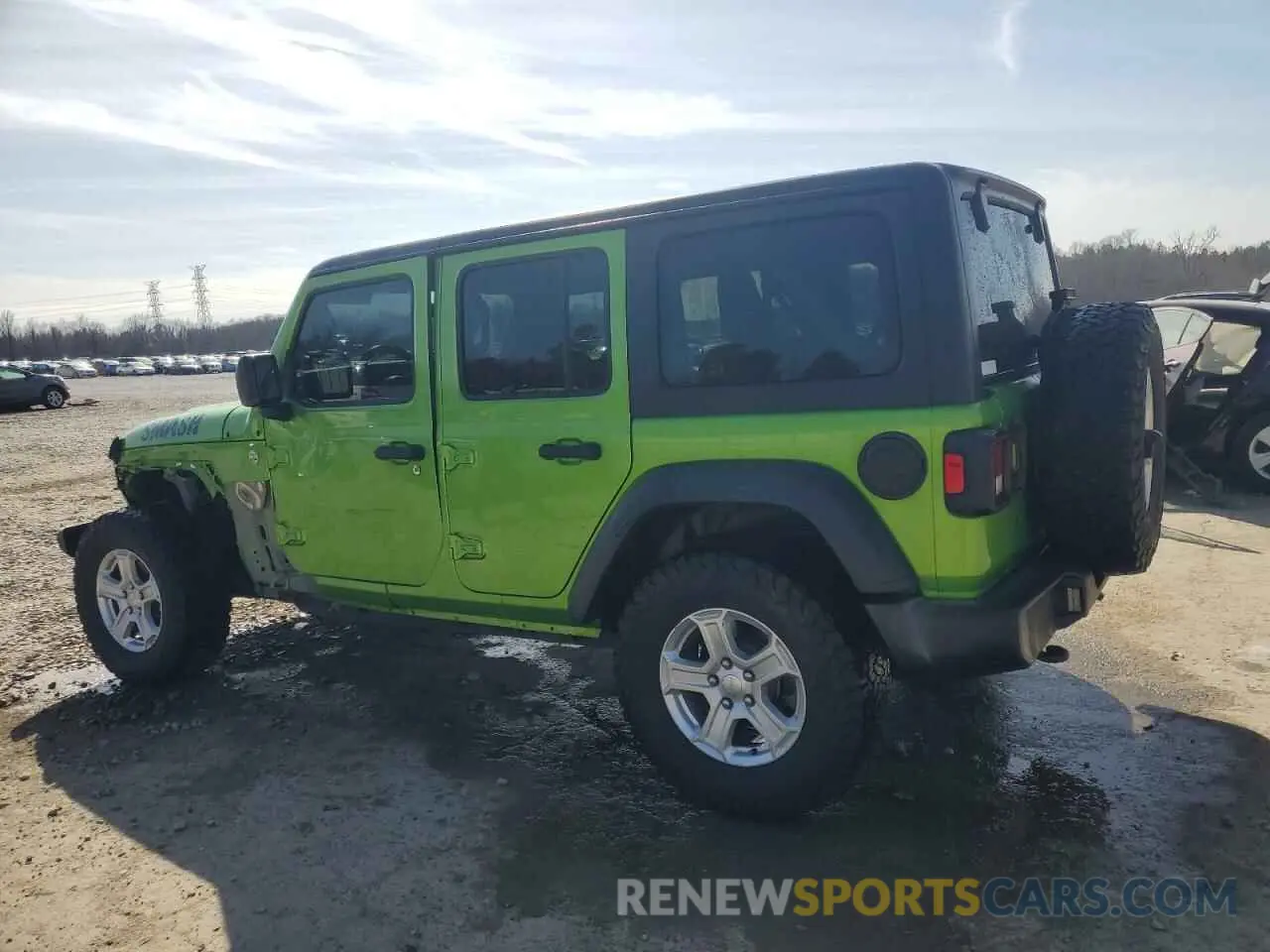 2 fotografías del automóvil dañado 1C4HJXDN3KW630934 JEEP WRANGLER 2019