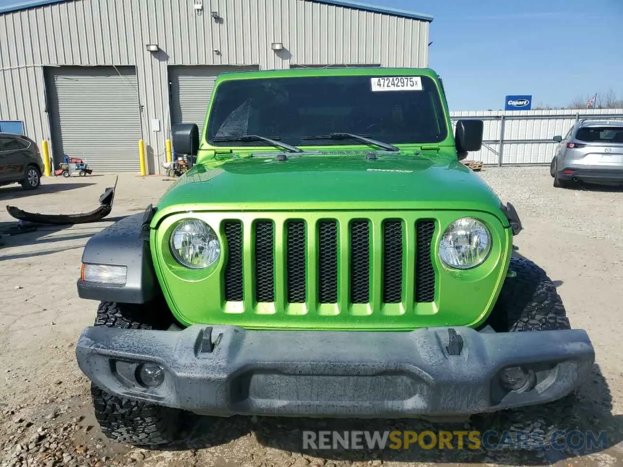 5 fotografías del automóvil dañado 1C4HJXDN3KW630934 JEEP WRANGLER 2019