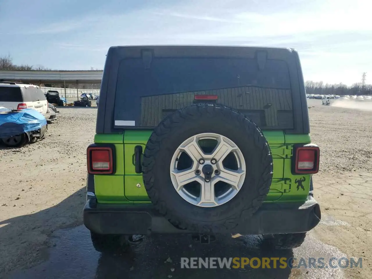 6 fotografías del automóvil dañado 1C4HJXDN3KW630934 JEEP WRANGLER 2019