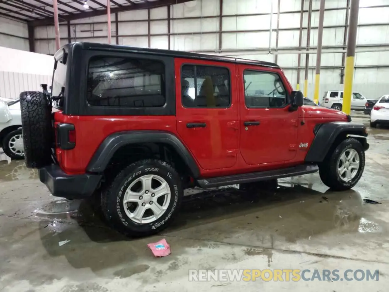 3 fotografías del automóvil dañado 1C4HJXDN3KW683245 JEEP WRANGLER 2019