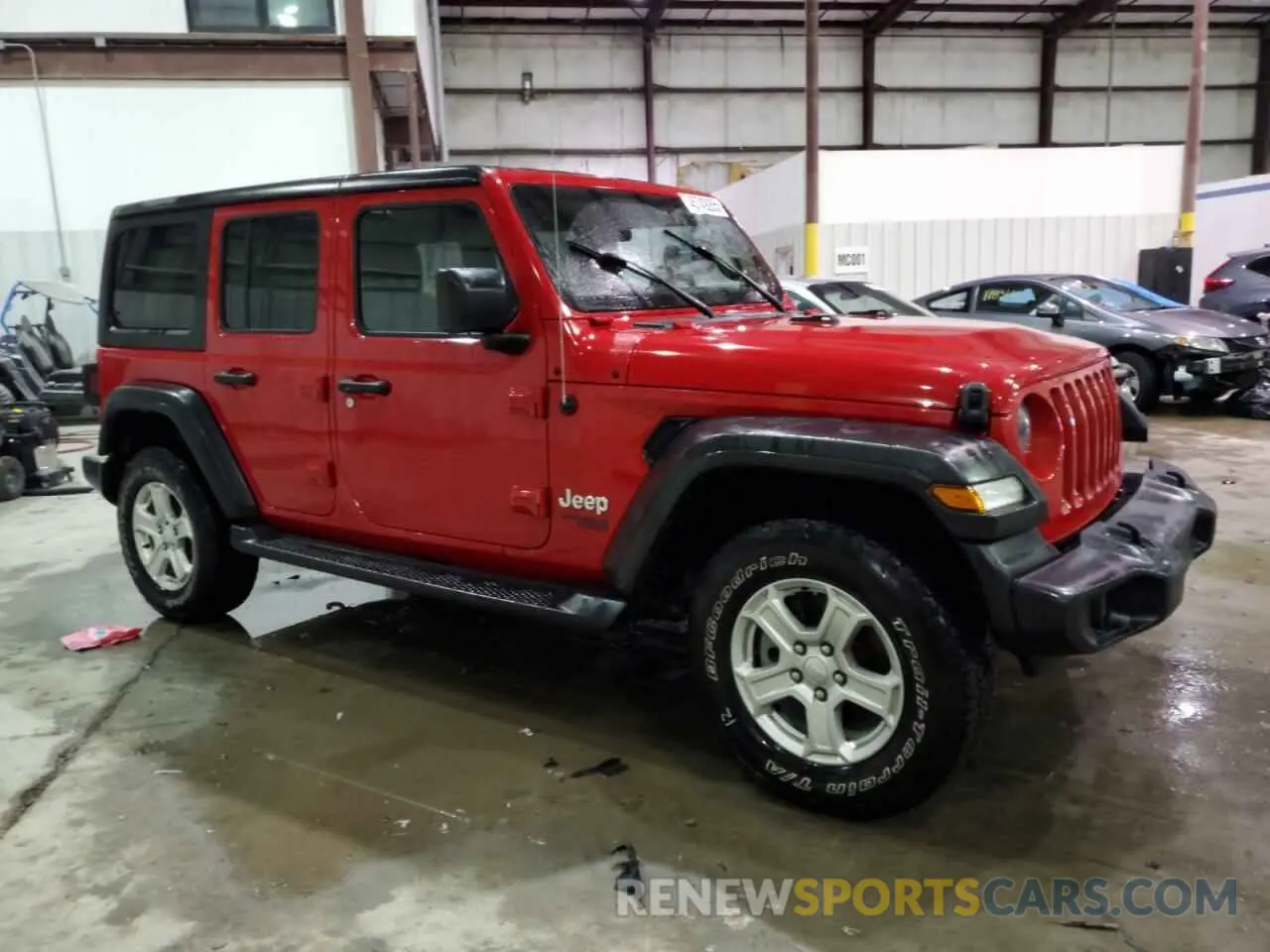 4 fotografías del automóvil dañado 1C4HJXDN3KW683245 JEEP WRANGLER 2019