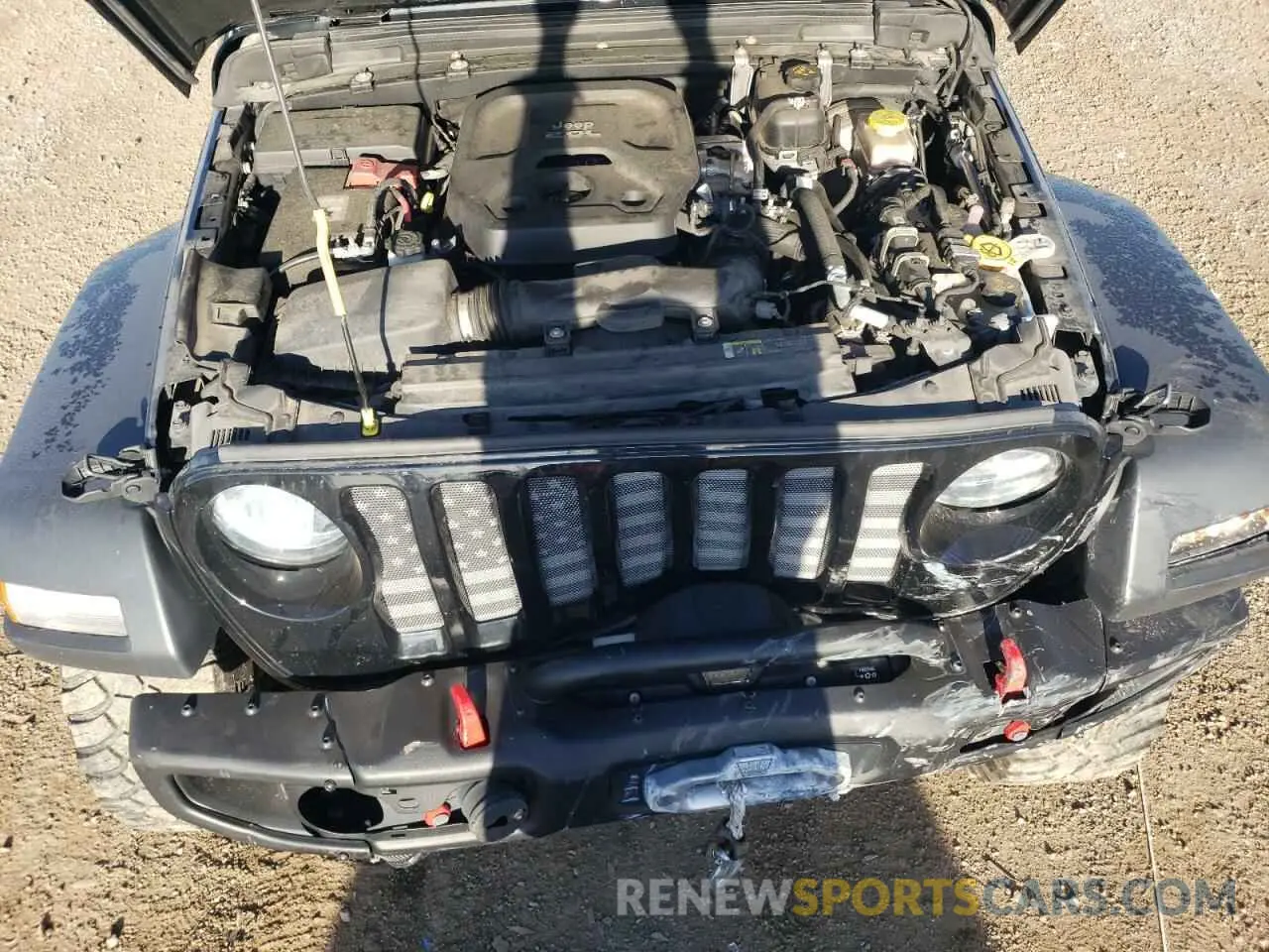 12 fotografías del automóvil dañado 1C4HJXDN5KW618591 JEEP WRANGLER 2019