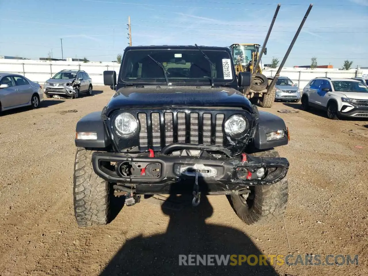 5 fotografías del automóvil dañado 1C4HJXDN5KW618591 JEEP WRANGLER 2019