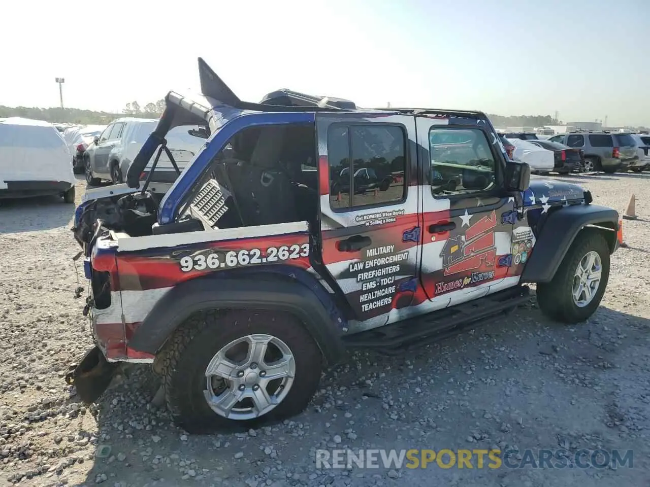 3 fotografías del automóvil dañado 1C4HJXDN5KW622995 JEEP WRANGLER 2019