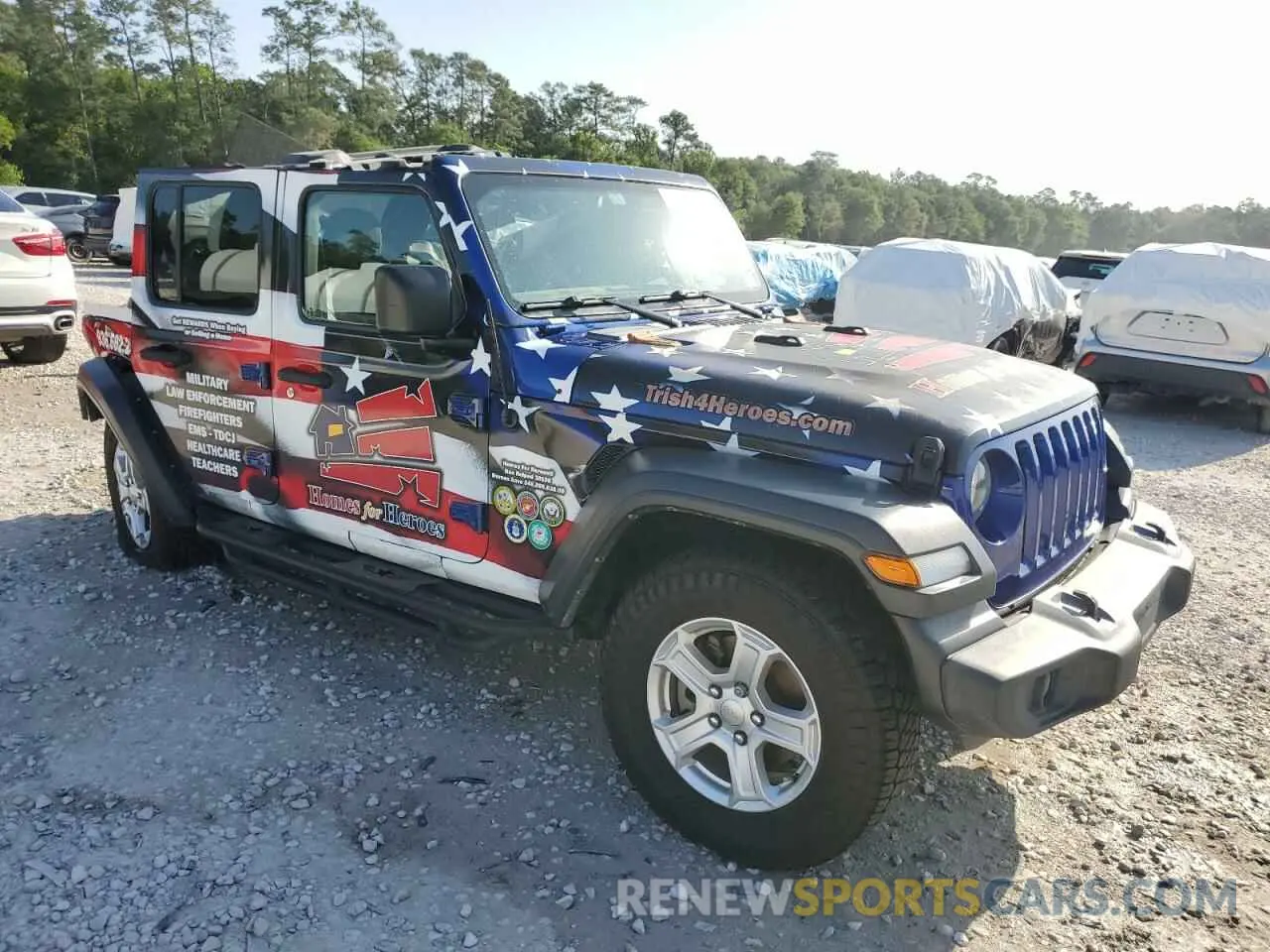 4 fotografías del automóvil dañado 1C4HJXDN5KW622995 JEEP WRANGLER 2019