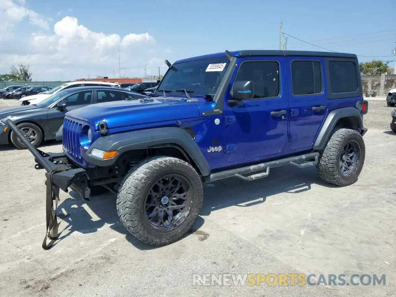 1 fotografías del automóvil dañado 1C4HJXDN7KW532960 JEEP WRANGLER 2019